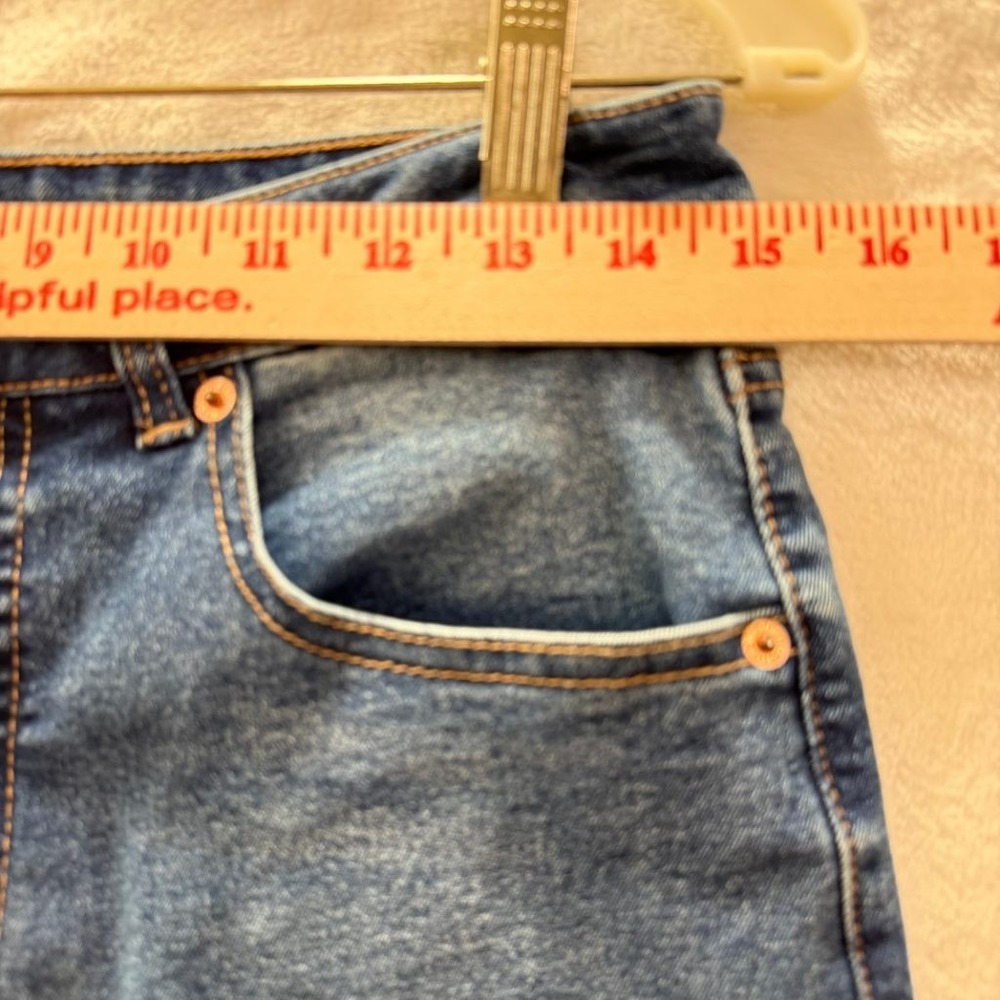 FRYE Women's Jeans Size 6/28 Medium Wash Straight Leg High Rise Stretch Denim - Picture 5 of 9